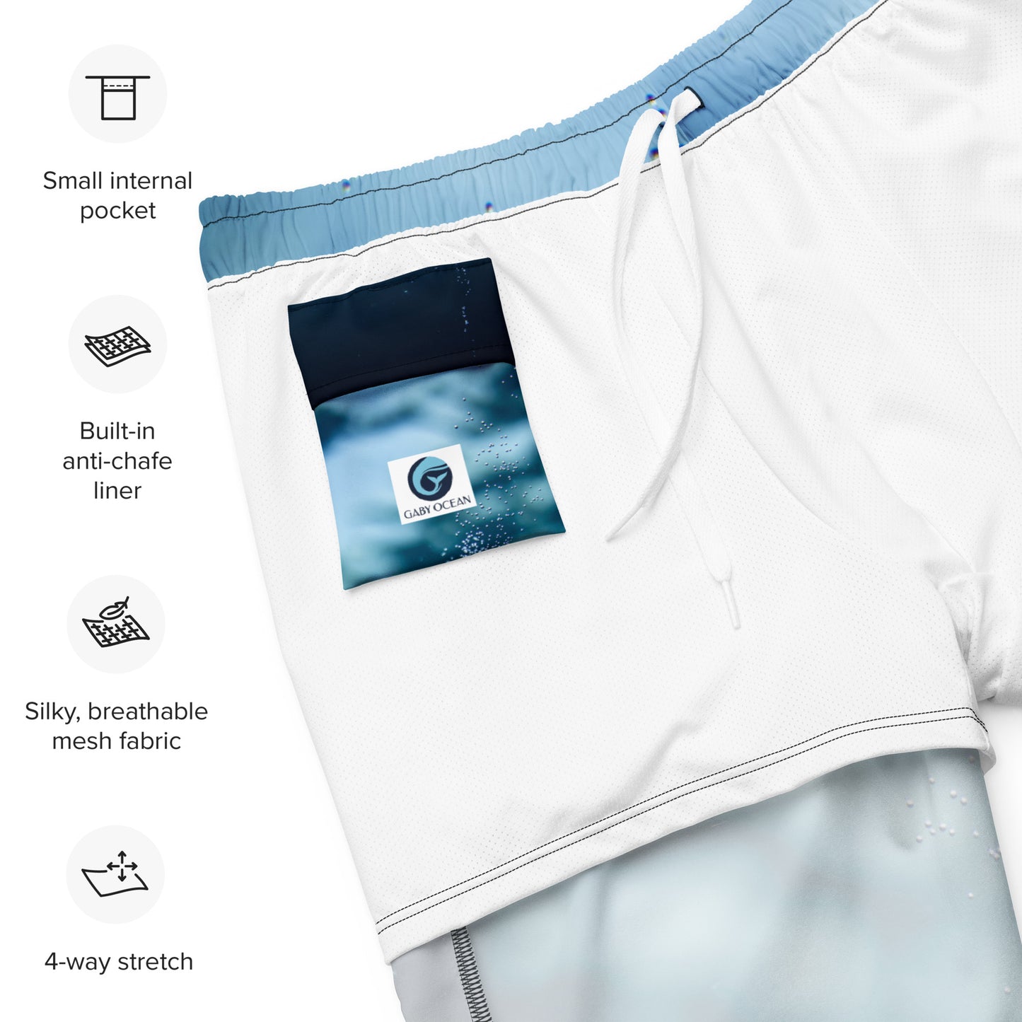 BlueBub Men's swim trunks