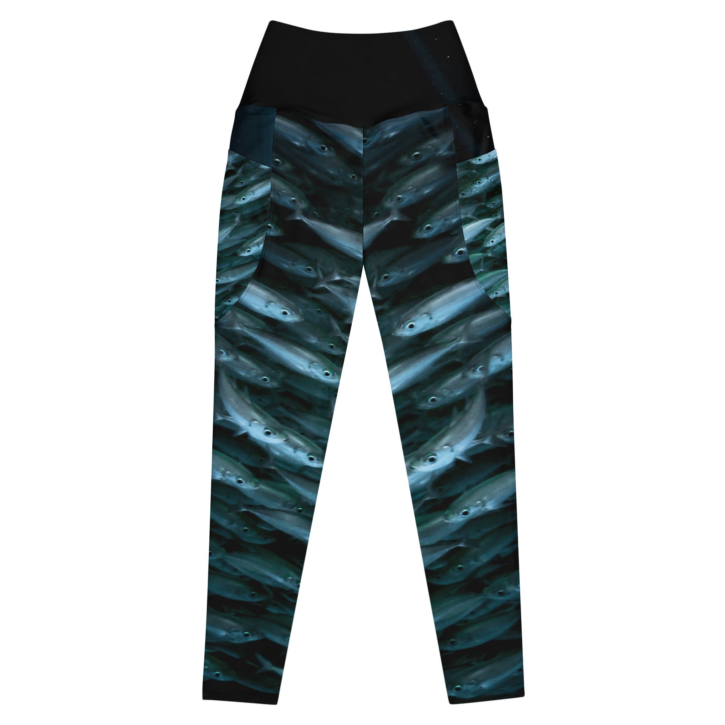 FishBlue Leggings with pockets