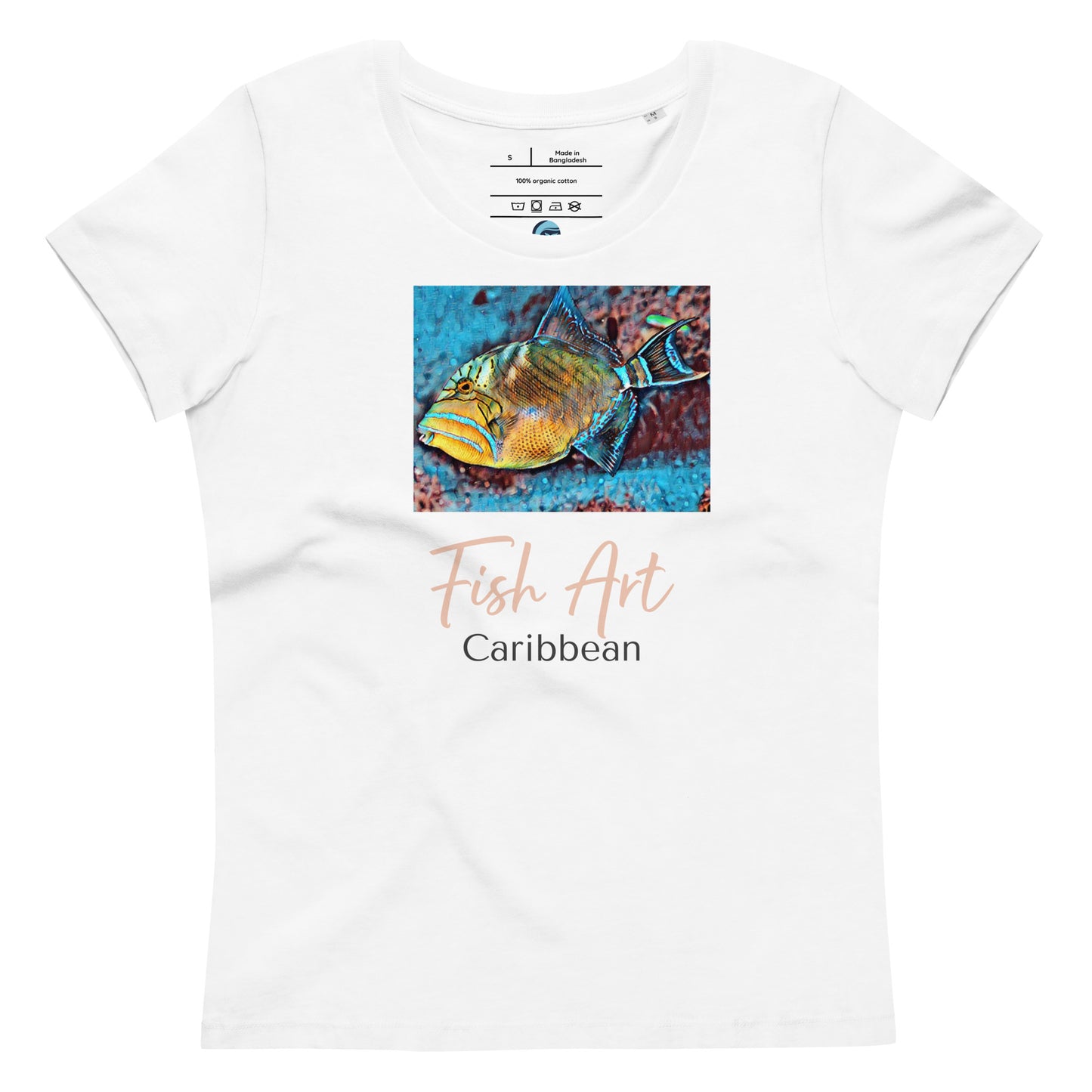 Women's fitted eco tee