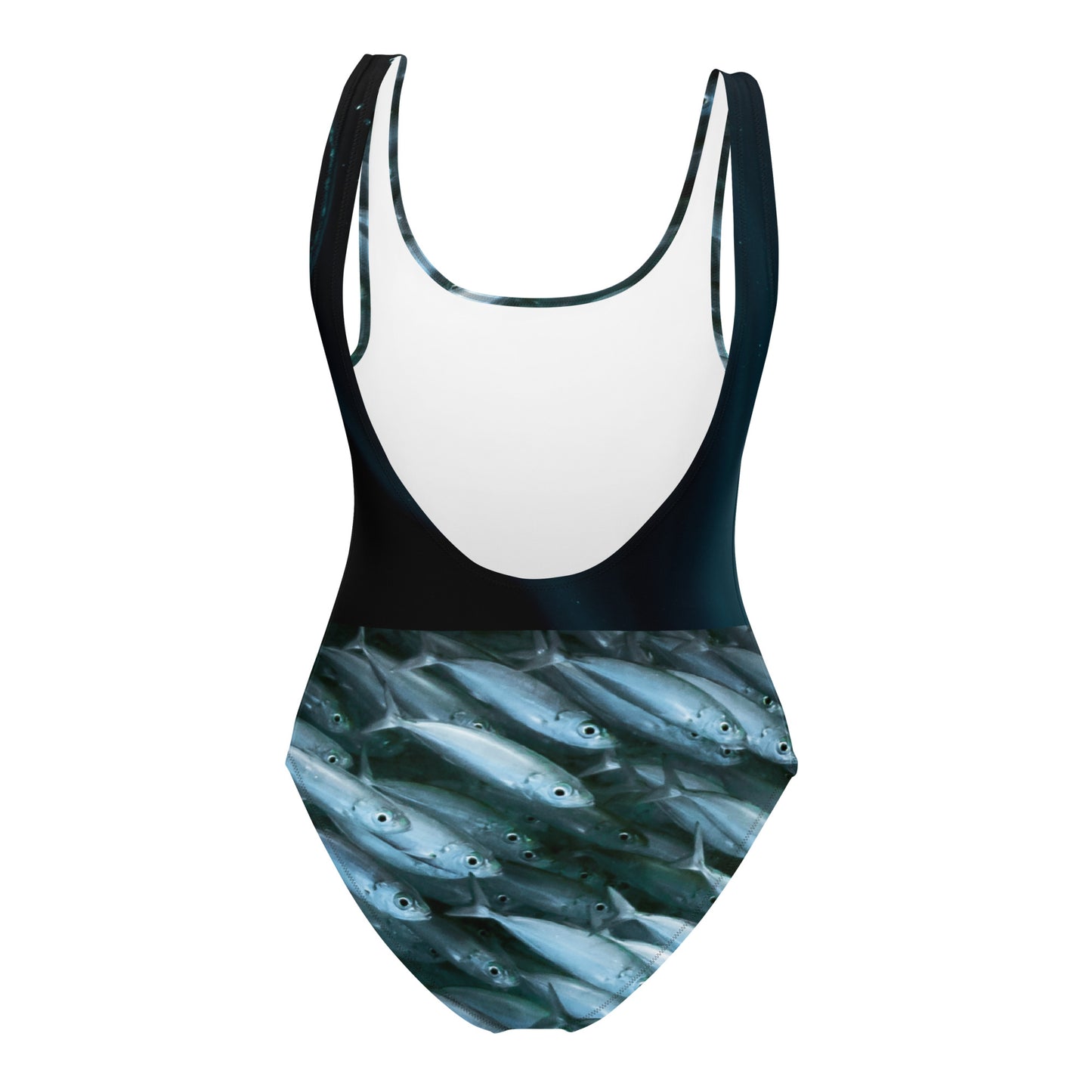 Fishblue One-Piece Swimsuit