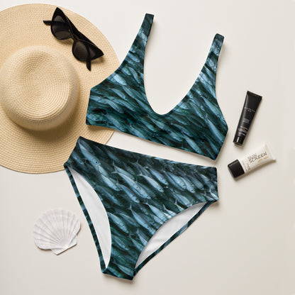 Fishblue  High Waisted Bikini