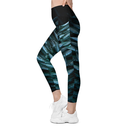 FishBlue Leggings with pockets