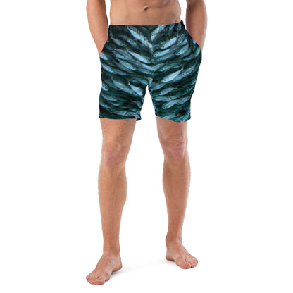 FishBlue Men's swim trunks