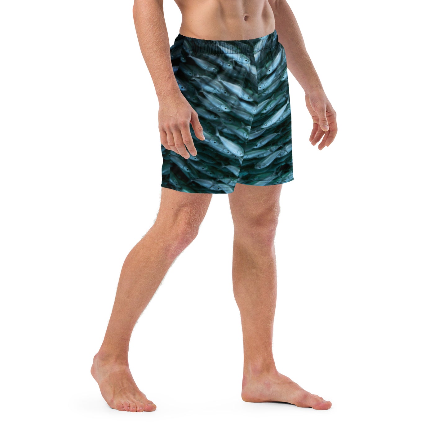 FishBlue Men's swim trunks