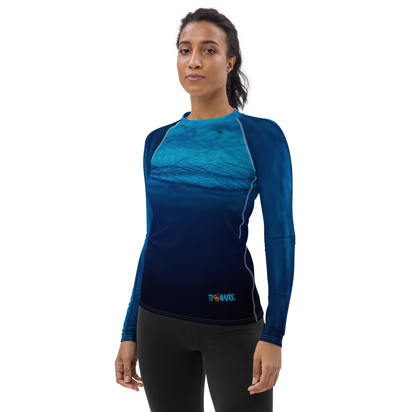 Women's Rash Guard Deepblue