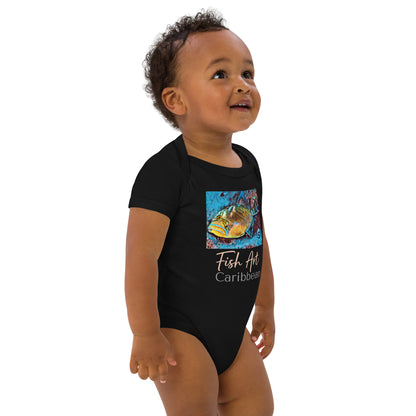 Organic cotton baby bodysuit