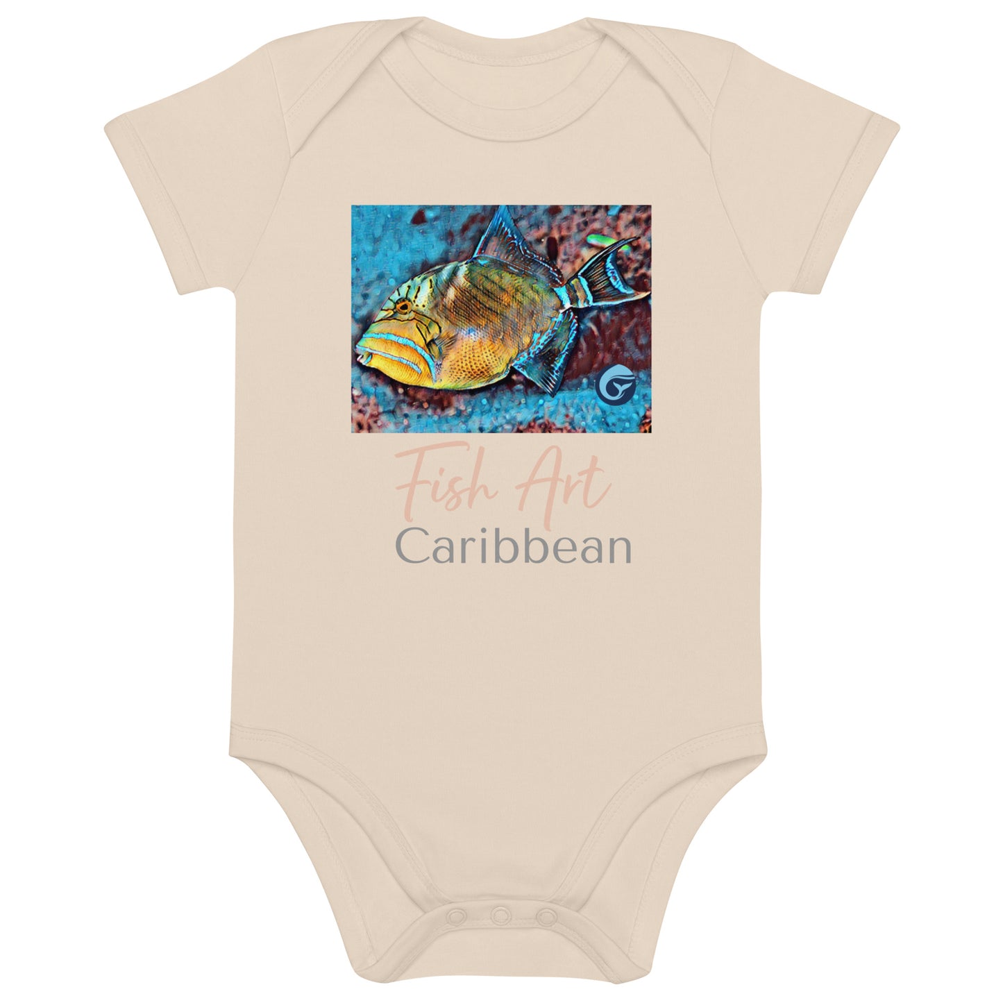 Organic cotton baby bodysuit