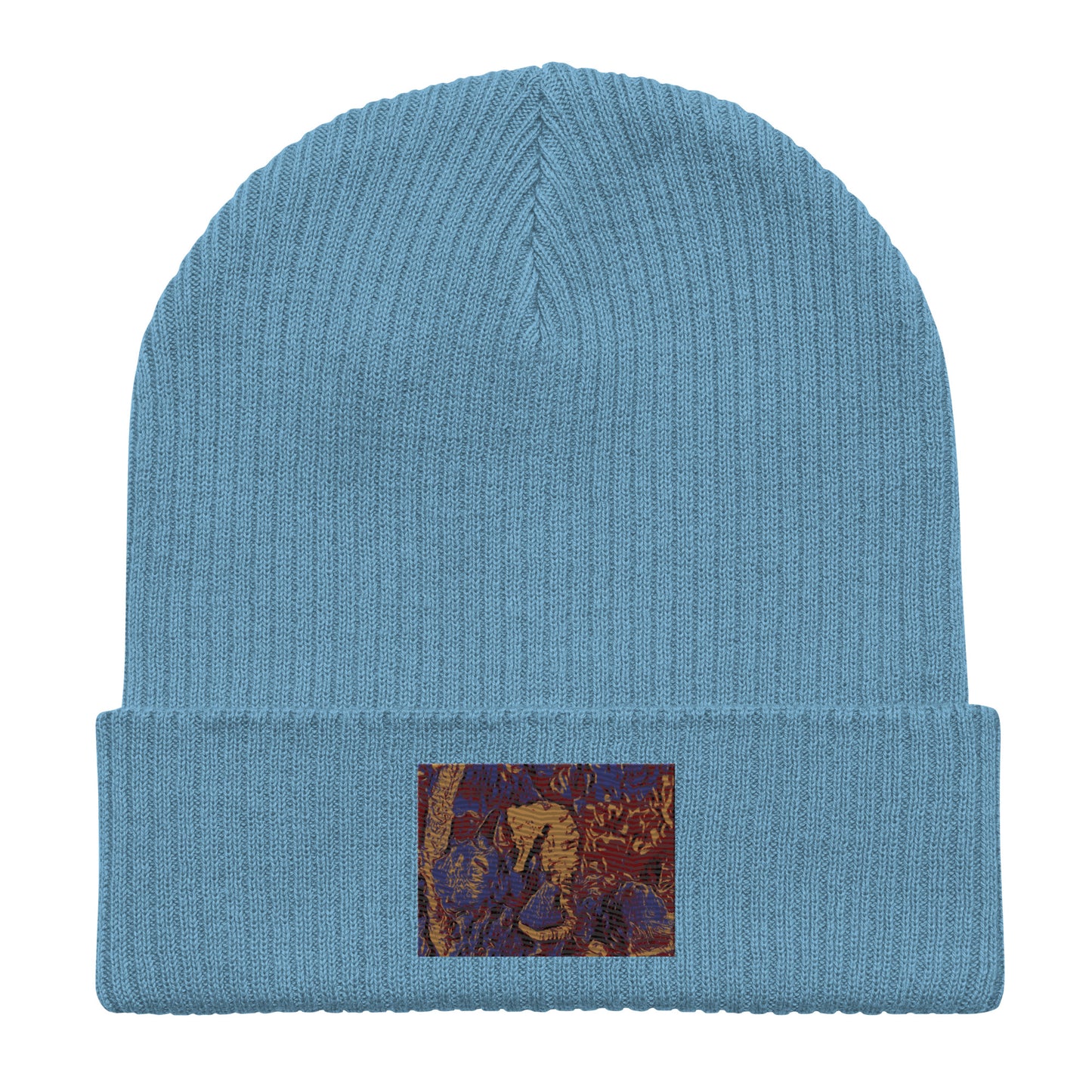 Organic ribbed beanie