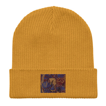 Organic ribbed beanie