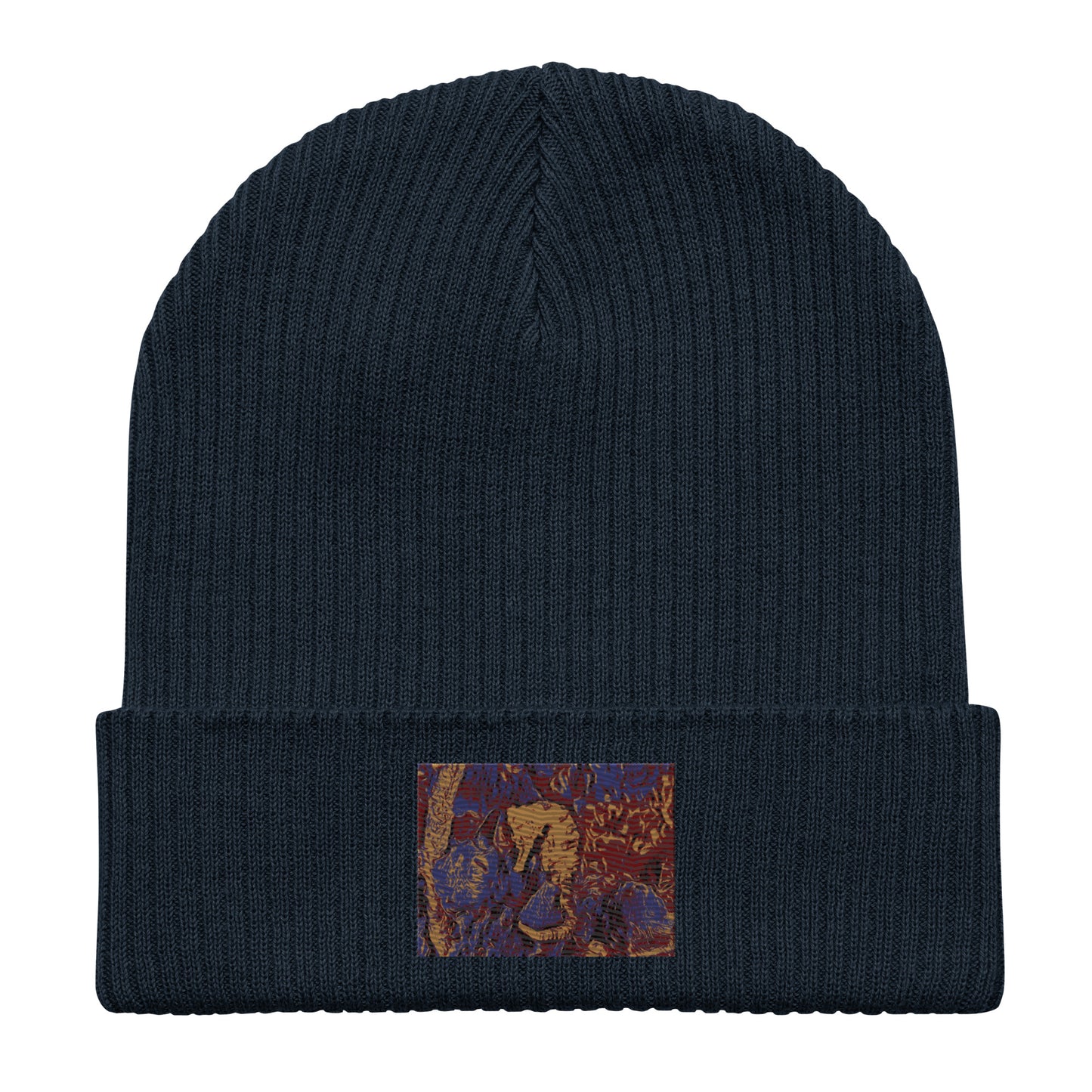 Organic ribbed beanie