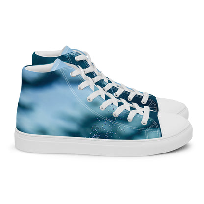 Women’s high top canvas shoes