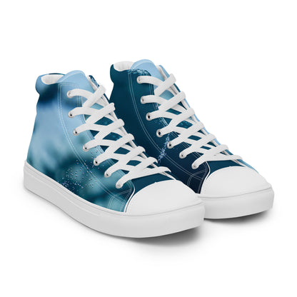 Women’s high top canvas shoes